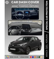 TOYOTA C-HR (2016-2022) Torpido Örtüsü Ön Göğüs Koruma Araca Özel Çatlamayı Önler Kaymaz