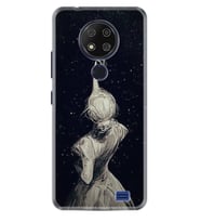 Reeder P13 Blue Max 2020 Kılıf Desenli Silikon Star Woman