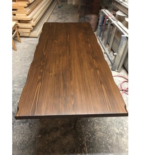 Kütük Masa Üstü Tablası Imalatı 180X80.CM