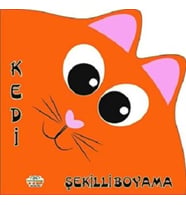 Şekilli Boyama - Kedi