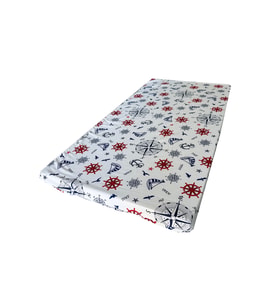 Çocuk Yatağı 60x120x6 Cm Vip Oyun Parkı Sünger Yatak Bebek Yatağı-MARİN