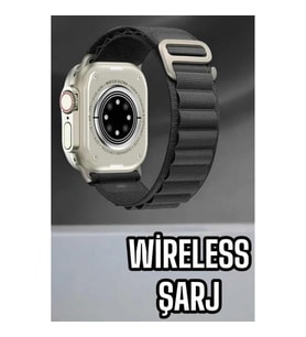 Mey İthalat® Akıllı Saat NFC ve GPS Uyumlu Uyku ve Sağlık Takibi Sesli Görüşme
