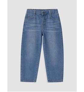 LCW Kids İndigo Baggy Fit Erkek Çocuk Jean Pantolon