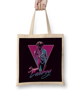 Neon Cowboy Cowboy Bebop Bez Çanta Uzun Saplı