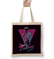 Neon Cowboy Cowboy Bebop Bez Çanta Uzun Saplı