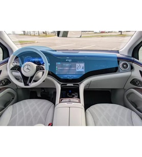 Mercedes EQS 500 Ekran Koruıyucu Şeffaf Nano Tam Kaplama