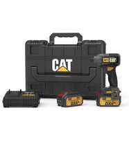 Cat Dx71.2 18 Volt 4.0Ah Li-Ion Çift Akülü 215Nm Kömürsüz Profesyonel Şarjlı Darbeli Tornavida (Çok Renkli)