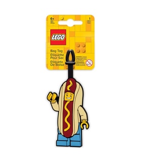 LEGO Gear 52615 Hot Dog Guy Bag Tag