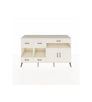 Kronos Konsol 4 Raflı 5 Çekmeceli 2 Kapaklı 176x59x99 Aytaşı-Aytaşı