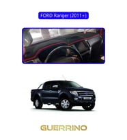 FORD Ranger (2011+) ;TORPİDO KORUMA HALISI MAVİ KENAR