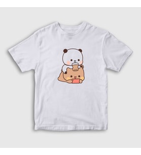 Presmono Unisex Çocuk Beyaz Phone Sevgili Sevgililer Gunu Hediye Bubu Dudu T-Shirt 481479tt
