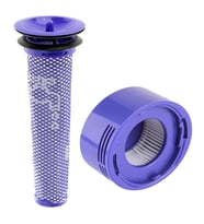 Dyson V7 V8 Elektrikli Süpürge Ön ve Hepa Filtre Seti
