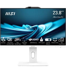 MSI PRO AP242P 14M-1201EU 23.8 FHD 16:9 (1920X1080) I5-14400 16GB DDR5 512GB SSD FDOS BEYAZ AIO PC