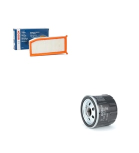 Bosch Filtre Bakım Seti Dacia Lodgy 1.5 Dci 110 Beygir K9K846 Hava + Yağ filtre