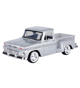 Motormax 1966 GMC C1000 Fenderside 1/24 Gümüş Model Araba