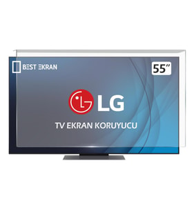 LG 55UT91006LA TV EKRAN KORUYUCU - Lg 55" inç Tv Kırılmaz Ekran Koruyucu