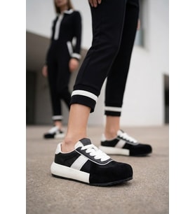 Elit HML2033 Kadın Klasik Sneaker Siyah