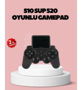 Hdmı Tv Bağlantılı Orijinal S10 Gamepad 520 Oyunlu 2025 Seri Oyun Konsolu