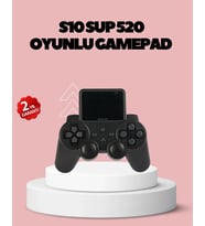 Hdmı Tv Bağlantılı Orijinal S10 Gamepad 520 Oyunlu 2025 Seri Oyun Konsolu