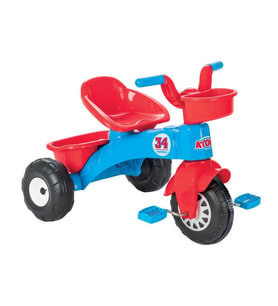 07 169 ATOM BİSİKLET MAVİ KIRMIZI FLEXO