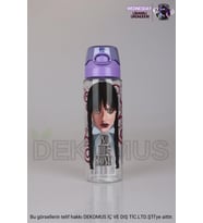 LİSANSLI WEDNESDAY 700 ML TRITAN MATARA (Siyah)