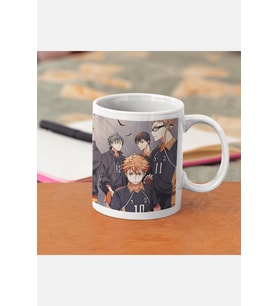 Haikyuu Team Kupa Bardak (Beyaz)