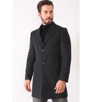 PLT8398 DEWBERRY ERKEK PALTO-ANTRASİT