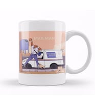 Mailman Malone Kupa Bardak Porselen