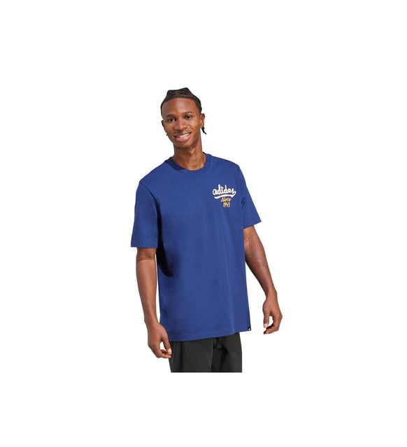 adidas Erkek Mavi T-shirt M SAUCE T JM6465