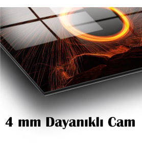 Türklük Cam Tablo