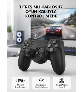 Oyun Kolu V2 – Bağlantılı, Titreşimli, Pc