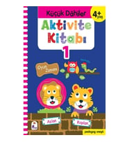 Küçük Dahiler Aktivite Kitabı 1 – 4+ Yaş (Pedagog Onaylı )