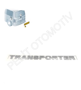 Transporter Bagaj Kapak Yazısı 7H0853687 (2003-2011) T5