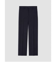LCW Modest Lacivert Regular Fit Çizgili Kadın Pantolon