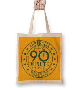 Australia 90 Minutes World Football Championship Bez Çanta Uzun Saplı