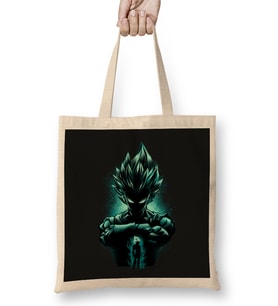 Vegeta Super Attack Vegetable Bez Çanta Uzun Saplı