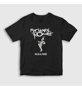 Presmono Unisex Çocuk Siyah Parade My Chemical Romance T-Shirt 71779tt
