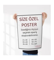 Rosaart Kişiye Özel Poster Baskı Çerçevesiz Poster Dijital Baskı