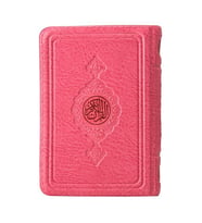 Cep Boy Kur'an-ı Kerim (Pembe, Kılıflı, Mühürlü)