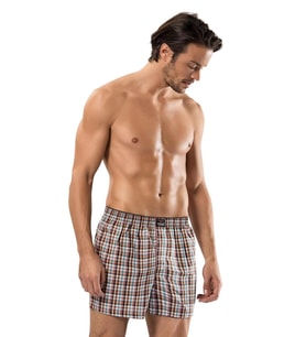 Erdem Erkek Poplin Desenli Boxer 1440 - 6 Adet (Karışık)