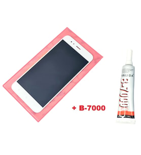 Xiaomi Mi A1 Uyumlu Lcd Ekran Dokunmatik Servis + B-7000 BEYAZ