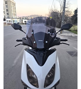 MOTOCAM Yamaha Xcity 250 Ön Cam 2007-2017 Model 40cm Füme Renkli 4mm