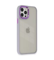 iPhone 12 Pro Max Kılıf Dora Kapak - Lila