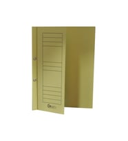 Bafix Yarım Kapak Dosya Karton Sarı (50 Li Paket)