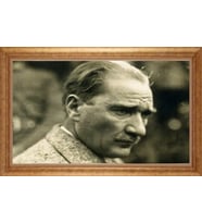 ALTIN ÇERÇEVELİ PASPARTULU TABLO CR968