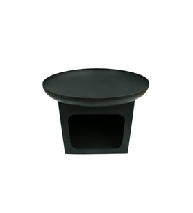 Pan 4 Bahçe Şöminesi Siyah