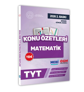 2026 YKS-TYT MEBİ-OGM Matematik Pratik Konu Özet Kitabı RENKLİ A4 Boyut Görsel Destekli BASKI ÜCRETİ