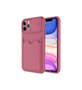 Apple iPhone 11 Pro Uyumlu Kılıf Zore Kartix Kapak (Koyu Mor)