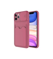 Apple iPhone 11 Pro Uyumlu Kılıf Zore Kartix Kapak (Koyu Mor)