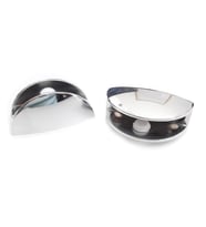 Oval Krom Etejer Camı Tutucu Takımı